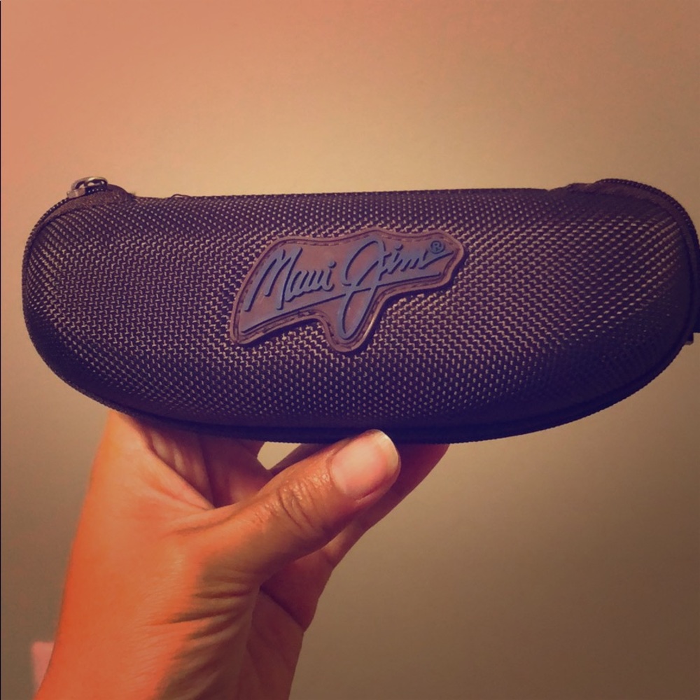 Maui Jim Sunglasses Case with Microfiber Towel